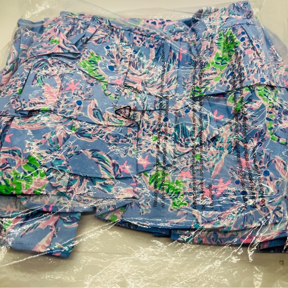 NWT Lilly Pulitzer Rosalie 2-piece Set in Blue Peri The Turtle Package. Size 00. - Picture 7 of 9